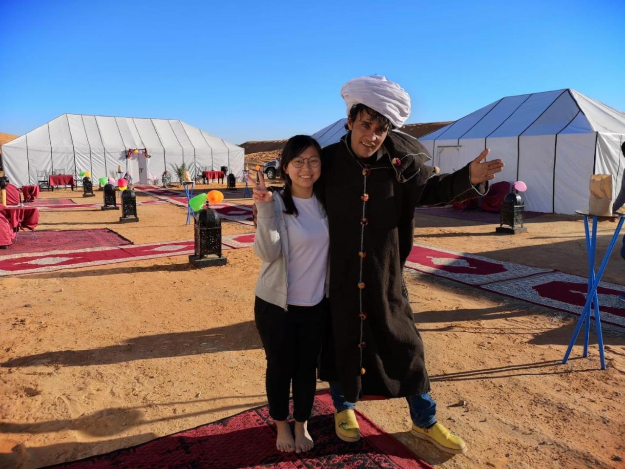 Ammar Luxury Camp Hotell Merzouga Exteriör bild